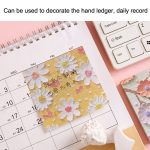 H034 10 Stück abreißbare Notizblöcke, Nachrichten, Notizen, Handbuch, dekorative Aufkleber, 10 sets Moon Series Random, 10 sets Sunny Series Random, 10 sets Peaks And Mountains Series Random, 10 sets Misty Cloud Peak Series Random... – Bild 5