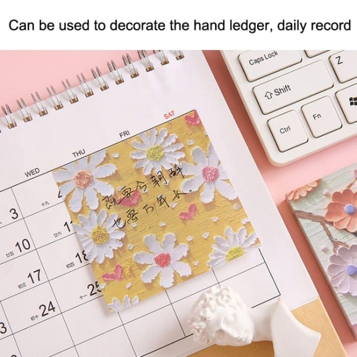 H034 10 Stück abreißbare Notizblöcke, Nachrichten, Notizen, Handbuch, dekorative Aufkleber, 10 sets Moon Series Random, 10 sets Sunny Series Random, 10 sets Peaks And Mountains Series Random, 10 sets Misty Cloud Peak Series Random... – Bild 5