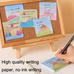 H034 10 Stück abreißbare Notizblöcke, Nachrichten, Notizen, Handbuch, dekorative Aufkleber, 10 sets Moon Series Random, 10 sets Sunny Series Random, 10 sets Peaks And Mountains Series Random, 10 sets Misty Cloud Peak Series Random... – Bild 6