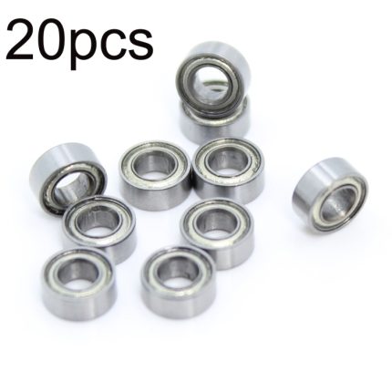 20 Stück Miniaturkugellager, MR63ZZ Bearing 3x6x2.5mm, MR63 Open Bearing 3x6x2mm