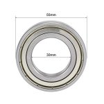 10 Stück 30x55x13mm Rillenkugellager für Rasentrimmer, 6006ZZ Bearing, S6006ZZ  Bearing – Bild 3