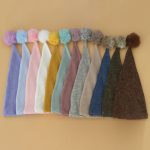 Neugeborenen-Fotografie-Kleidung, Baby-Fotografie, Fellknäuel, gestrickte Mütze mit langem Schwanz, Hat(Yellow), Hat(Blue), Hat(White), Hat(Light Purple), Hat(Grey), Hat(Coffee), Hat(Green), Hat(Taro Color), Hat(Light Green), Hat(Camel), Hat(Pink)... – Bild 2