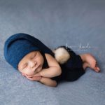 Neugeborenen-Fotografie-Kleidung, Baby-Fotografie, Fellknäuel, gestrickte Mütze mit langem Schwanz, Hat(Yellow), Hat(Blue), Hat(White), Hat(Light Purple), Hat(Grey), Hat(Coffee), Hat(Green), Hat(Taro Color), Hat(Light Green), Hat(Camel), Hat(Pink)... – Bild 4