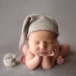 Neugeborenen-Fotografie-Kleidung, Baby-Fotografie, Fellknäuel, gestrickte Mütze mit langem Schwanz, Hat(Yellow), Hat(Blue), Hat(White), Hat(Light Purple), Hat(Grey), Hat(Coffee), Hat(Green), Hat(Taro Color), Hat(Light Green), Hat(Camel), Hat(Pink)... – Bild 6