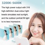 YONGNUO YN300IV Vier Generationen RGB-Vollfarb-Fotografielampe Doppelfarbiges LED-Fülllicht, Stil:, YN300IV Standard, YN300IV EU Plug Power Adapter – Bild 7