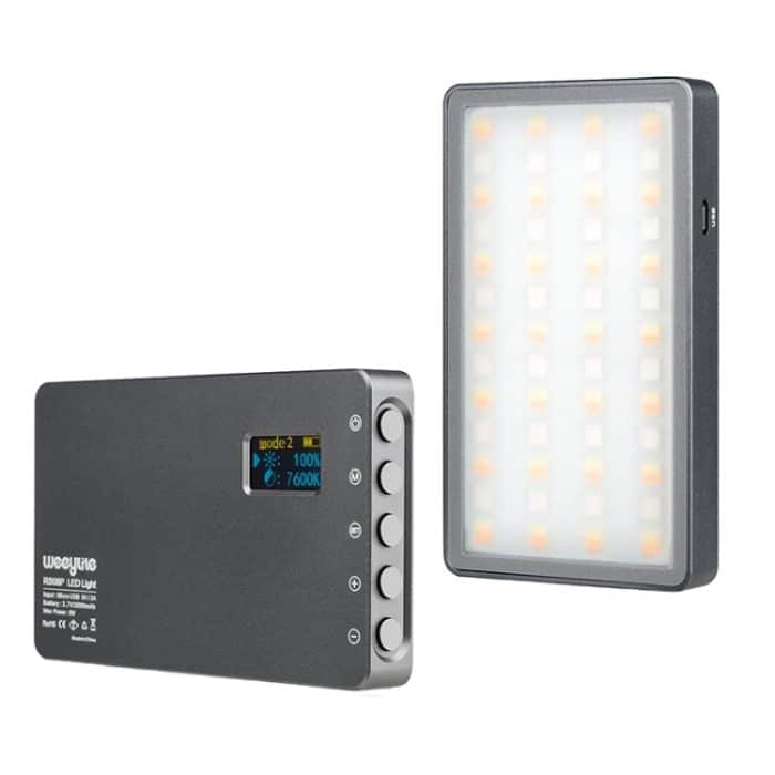 Weeylite RB08P 52LEDs RGB bunter Lichteffekt Mini-Fotografie-Fülllicht – Bild 2