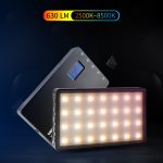 Weeylite RB08P 52LEDs RGB bunter Lichteffekt Mini-Fotografie-Fülllicht – Bild 3