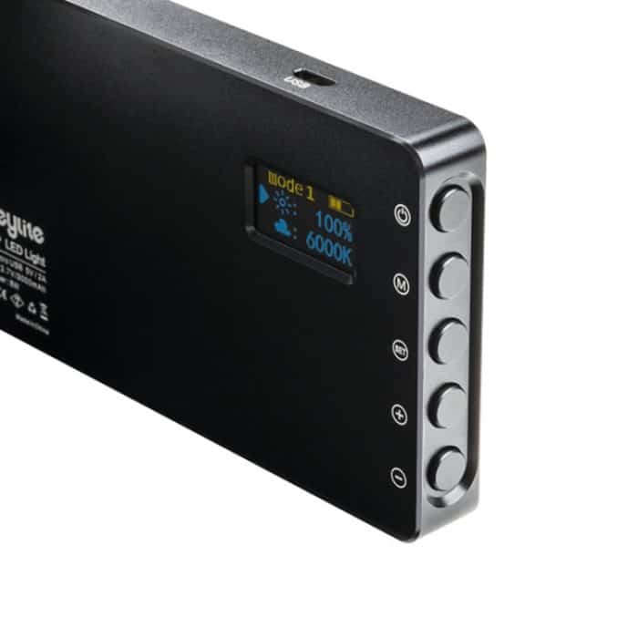 Weeylite RB08P 52LEDs RGB bunter Lichteffekt Mini-Fotografie-Fülllicht – Bild 4