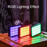 Weeylite RB08P 52LEDs RGB bunter Lichteffekt Mini-Fotografie-Fülllicht – Bild 6