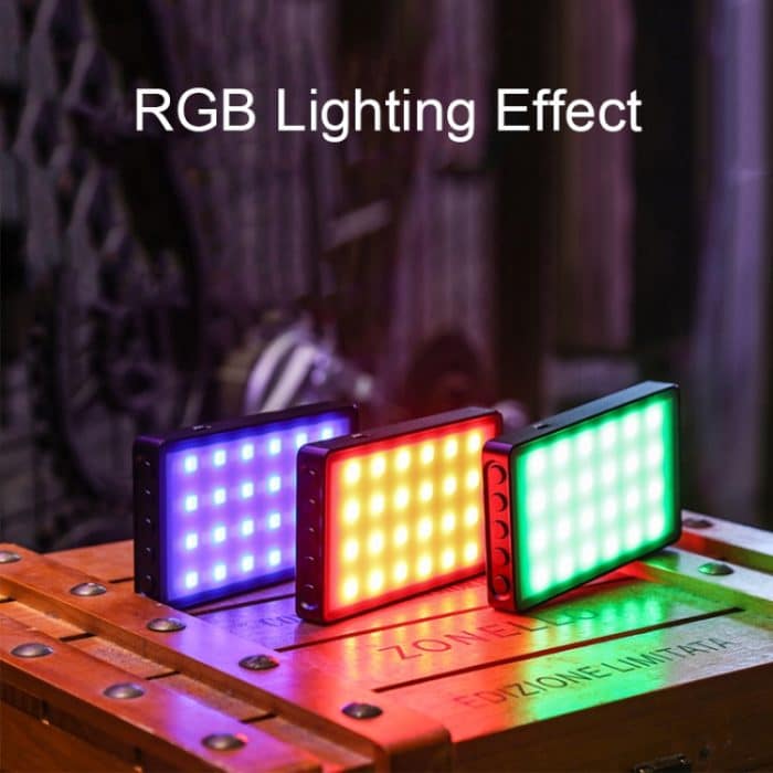 Weeylite RB08P 52LEDs RGB bunter Lichteffekt Mini-Fotografie-Fülllicht – Bild 6