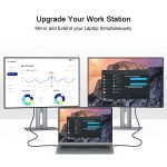 QGeeM QG-UA13 Typ-C zu DP 4K 60Hz Nylon geflochtenes Adapterkabel, Länge:, 1.2m (4K-60Hz), 1.8m (4K-60Hz), 3m (4K-60Hz) – Bild 6