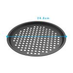 BM1076 Runde Pizza Pie Antihaft-Backform mit perforierter Backform, 12 inches – Bild 3