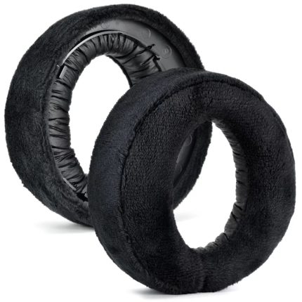Für Sony PS5 Wireless Pulse 3D 2 Stück Kopfhörer-Ersatz-Ohrpolster, Velvet, Burlap Gray, Football Network