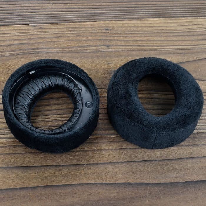 Für Sony PS5 Wireless Pulse 3D 2 Stück Kopfhörer-Ersatz-Ohrpolster, Velvet, Burlap Gray, Football Network – Bild 3