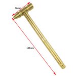 2 Stück 6-in-1 multifunktionaler Mini-Haushalts-Messinghammer-Schraubendreher, 6 in 1 – Bild 3