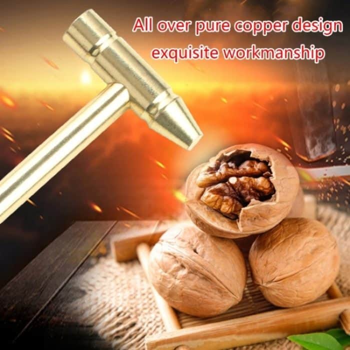 2 Stück 6-in-1 multifunktionaler Mini-Haushalts-Messinghammer-Schraubendreher, 6 in 1 – Bild 6