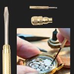 2 Stück 6-in-1 multifunktionaler Mini-Haushalts-Messinghammer-Schraubendreher, 6 in 1 – Bild 7