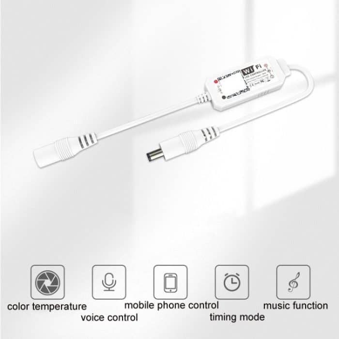 Monochrome LED-Niederspannungslampe mit Dimmer-WIFI-Controller – Bild 3