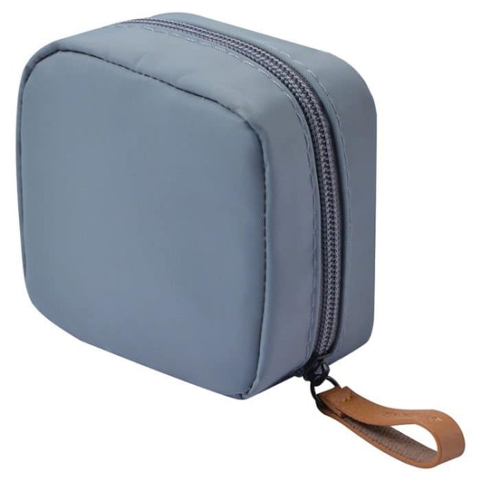 Multifunktionale wasserdichte tragbare Sanitär-Aufbewahrungstaschen, Mini-Kosmetiktasche, (Grey), (Black), (Green), (Light Blue), (Pink) – Bild 1