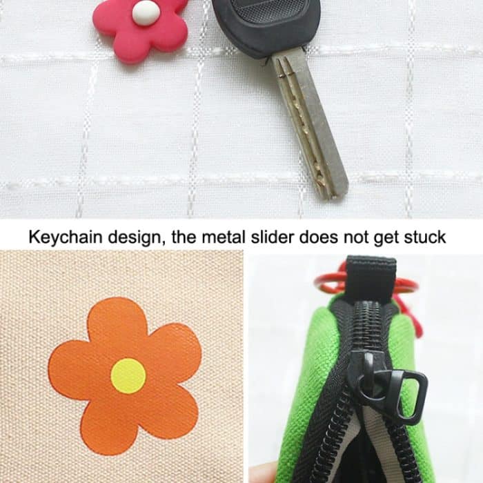 Damenbinden-Aufbewahrungstasche, große Kapazität, kleine Tasche, Segeltuch, einfache kurze Geldbörse, Pink, Orange, Light Purple, Sky Blue – Bild 4