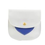 2 Stück tragbare Aufbewahrungstasche für Damenbinden aus PU mit großer Kapazität, White+Blue, White+Skin, Yellow+Gray, Gray+Yellow, Blue+White, Skin+White