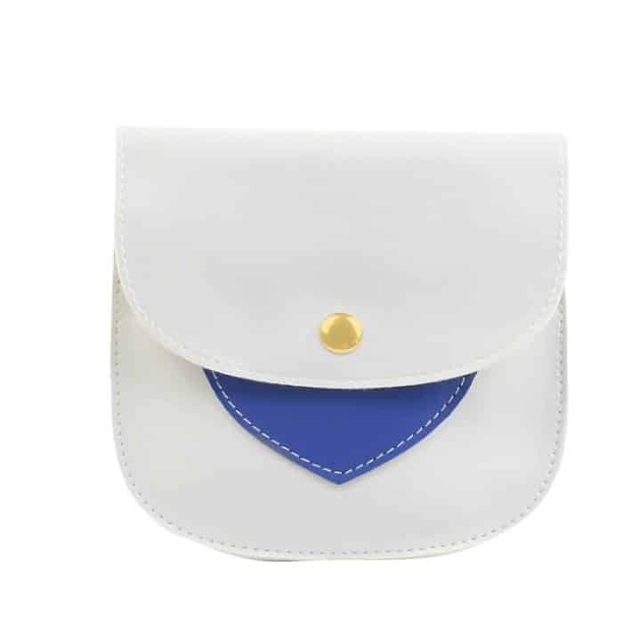 2 Stück tragbare Aufbewahrungstasche für Damenbinden aus PU mit großer Kapazität, White+Blue, White+Skin, Yellow+Gray, Gray+Yellow, Blue+White, Skin+White – Bild 1