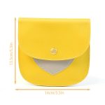 2 Stück tragbare Aufbewahrungstasche für Damenbinden aus PU mit großer Kapazität, White+Blue, White+Skin, Yellow+Gray, Gray+Yellow, Blue+White, Skin+White – Bild 3