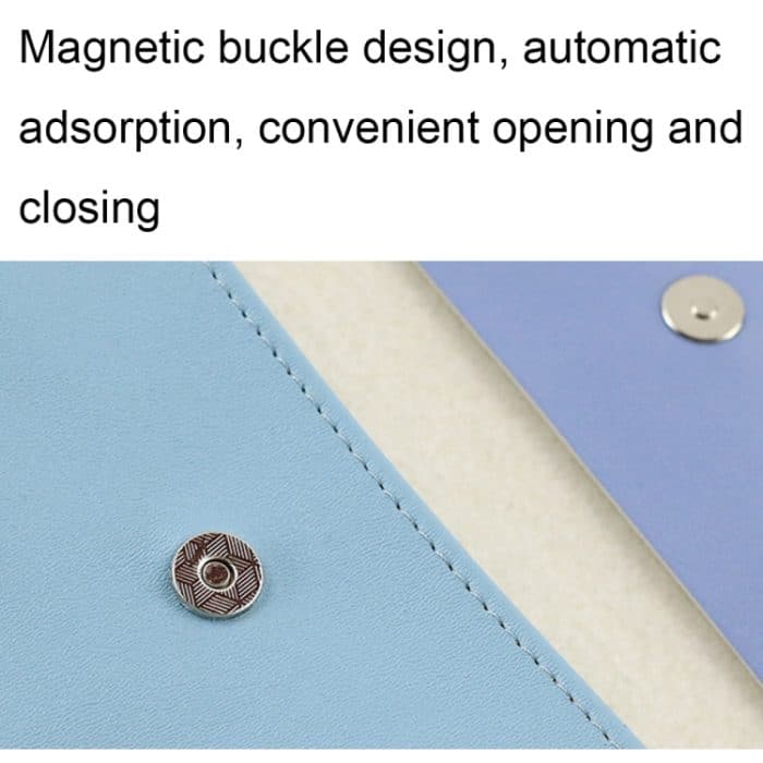 D9900 Einfache Lippenstifttasche PU-Leder-Hygieneaufbewahrungstaschen, D9900 (Green), D9900 (Blue), D9900 (Purple) – Bild 4