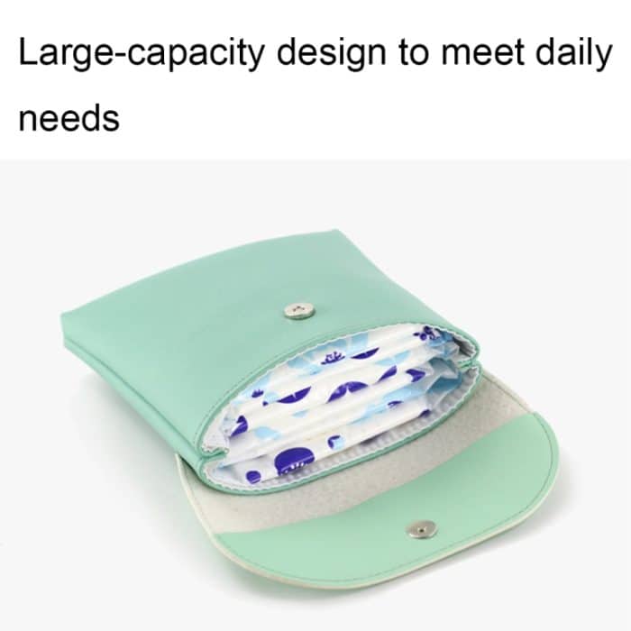 D9900 Einfache Lippenstifttasche PU-Leder-Hygieneaufbewahrungstaschen, D9900 (Green), D9900 (Blue), D9900 (Purple) – Bild 5