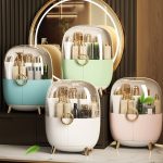 Kosmetische Desktop staubdichte Aufbewahrungsbox Hautpflegeproduktregal – Bild 6