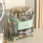 Desktop-Schminktisch, kosmetische, staubdichte Aufbewahrungsbox – Bild 6