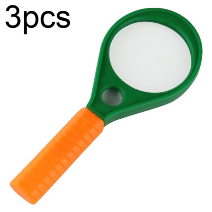 3 Stück ältere Lese-Hand-Bifokallupe HD-Lupe, 3pcs(50mm), 3pcs(60mm), 3pcs(75mm), 3pcs(90mm)