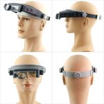 81007-P LED-Licht Kopfmontiertes elektronisches Reparaturwerkzeug Lupe – Bild 5