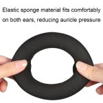 Für Focal Clear MG Pro 1 Paar atmungsaktive und bequeme Headset-Abdeckung aus Leder, Fiber Black, Fiber Black Gray, Fiber Red, Fiber Gray, Lambskin Dark Blue, Lambskin Brown, Lambskin Black – Bild 3