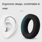 Für Focal Clear MG Pro 1 Paar atmungsaktive und bequeme Headset-Abdeckung aus Leder, Fiber Black, Fiber Black Gray, Fiber Red, Fiber Gray, Lambskin Dark Blue, Lambskin Brown, Lambskin Black – Bild 5