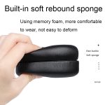 1 Paar Kopfhörer-Schwammhülle für JBL Live 650BTNC/660/E65BTNC/Duet NC, For Live 650BTNC Protein Leather, For Live 650BTNC Net Black, For Live 650BTNC Net Gray, For Live 650BTNC Leather+Velvet – Bild 3