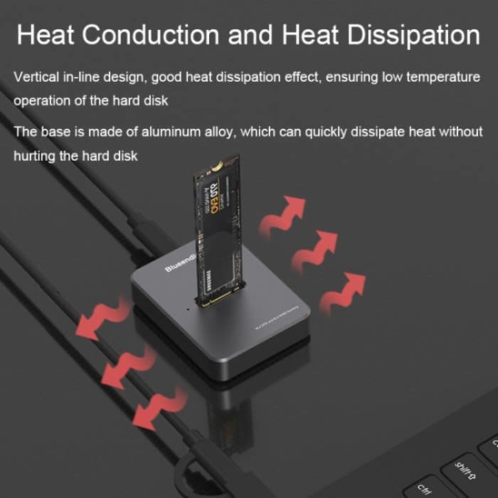 Blueendless SD03 M.2 SATA/NVME Dual Protocol Solid-State-Festplattenbasis, SD03 (M.2 SATA/NVME Dual Protocol) – Bild 5