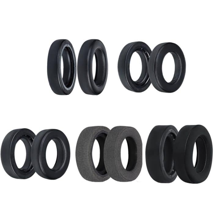 1 Paar Kopfhörer aus weichem Schaumstoff für Corsair HS60/50/70 Pro, Black, Black+Sewing, Black Thicken, Gray, Black Ice – Bild 2