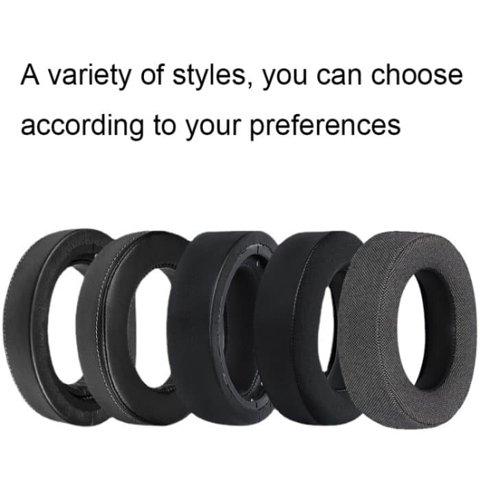 1 Paar Kopfhörer aus weichem Schaumstoff für Corsair HS60/50/70 Pro, Black, Black+Sewing, Black Thicken, Gray, Black Ice – Bild 5