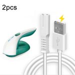 2 USB-Ladekabel für Philips CONFU SUPOR Haarballenschneider