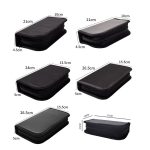 Reißverschluss-Aufbewahrungspaket, tragbare Multifunktions-Werkzeug-Aufbewahrungstasche, Stil:, A Canvas, B Leather+Canvas, C Leather, D Canvas, E Leather+Canvas, F Leather+Canvas – Bild 3