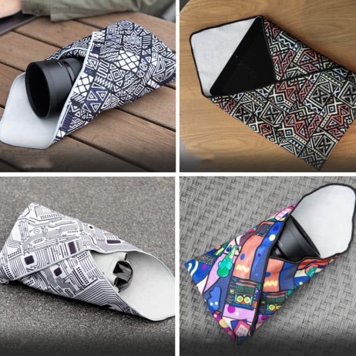 PGYTECH faltbare Fotokamera-Schutzhülle aus Stoff, 45 x 45cm Geek, 45 x 45cm Art Geometry, 45 x 45cm National Style, 45 x 45cm Artist – Bild 6