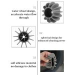 20 Stück Wäscheball, Fleckenentfernung, Anti-Tangle-Reinigungsball für Waschmaschine, Water Truck White, Water Truck Gray – Bild 6