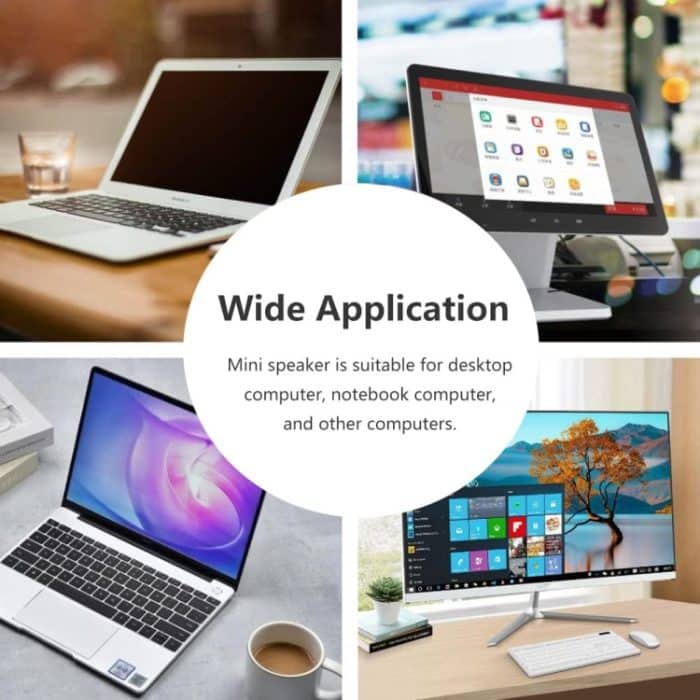 5002 USB-Soundkarte, Computer, kleine Lautsprecher, Mini-Desktop-Audio, Sound Card – Bild 6