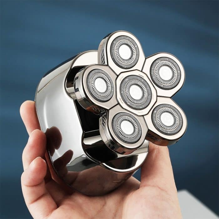 VGR V-395 2-in-1-Elektrorasierer mit sechs Klingen und intelligenter Digitalanzeige – Bild 2