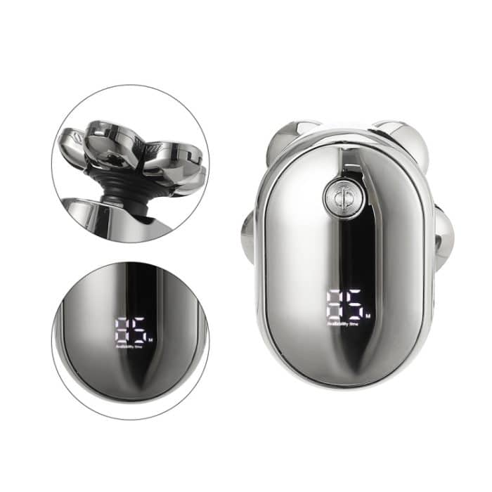 VGR V-395 2-in-1-Elektrorasierer mit sechs Klingen und intelligenter Digitalanzeige – Bild 3