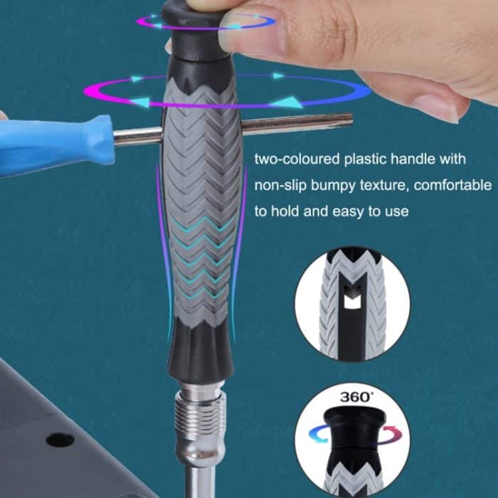 126-in-1 Bambus-Handschraubendreher-Set, multifunktionales Präzisions-Reparaturset, 126 in 1 – Bild 6