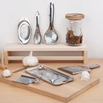 KS1001 verdickte Edelstahl-Ingwer-Knoblauch-Gemüsepüree-Mühle, Square, Shovel, Spoon, Oval – Bild 5