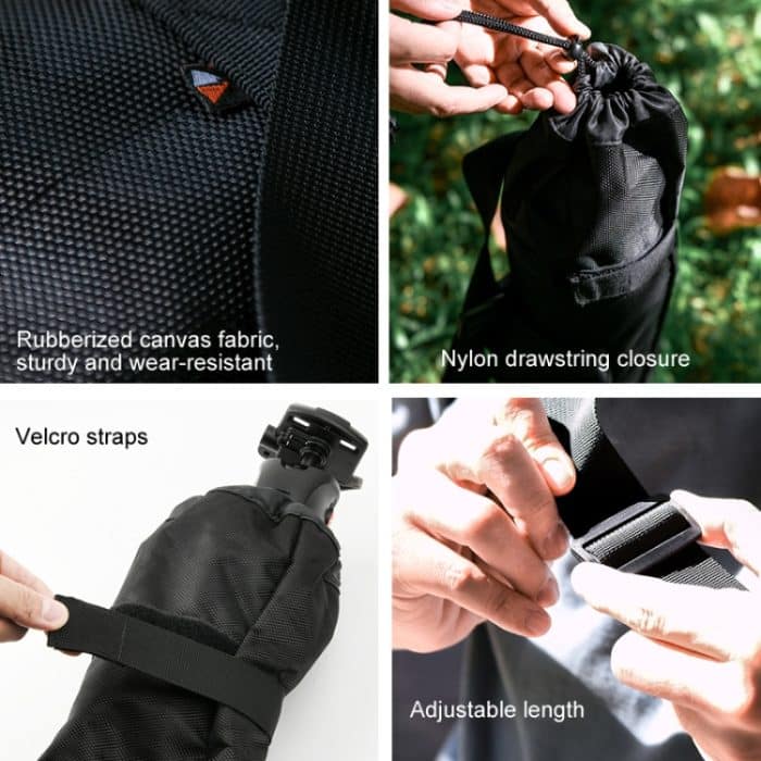 24-Zoll-Kamera-Einbeinstativ-Stativ-Tragetasche, Umhängetasche, 62x12x12cm – Bild 3