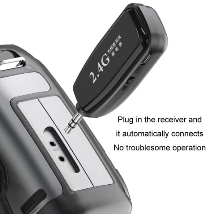 2,4 G Bluetooth Wireless Lavalier Live-Mikrofon mit Geräuschunterdrückung, XXD-G18L – Bild 3